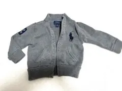 えみちぃ様用　ラルフローレン　ベビー　2T グレーニットカーディガン