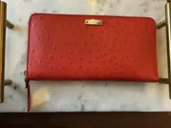 Kate Spade レッド 長財布