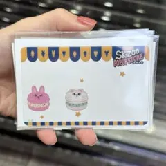 SKZOO ポップアップ ジニビニ特典 クリアカード スキズ トレカ新品未開封