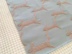 ミナペルホネン run run run light blue 生地