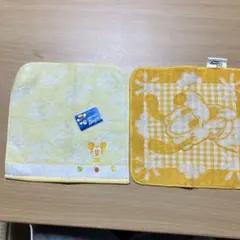 ディズニー ハンカチタオル 2枚