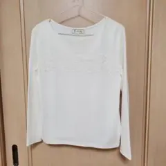 【新品タグ付】ロペピクニック フロントレース カットソー アイボリー サイズ38