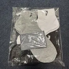 Polo WESTERNPOLOTEXAS 3足セット ソックス 黒 グレー 白