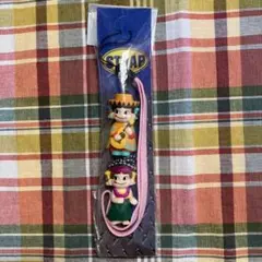 不二家 ペコちゃん ストラップ 2種セットのサムネイル