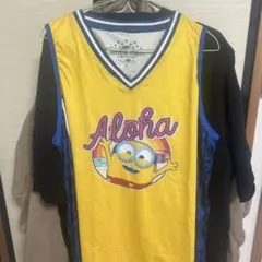UNIVERSAL STUDIOS Aloha タンクトップ XL