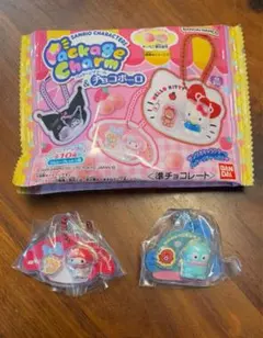 サンリオキャラクターズ パッケージチャーム＆チョコボーロ　マイメロ　シークレット