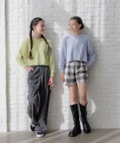 グローバルワーク　my colorニットプルオーバー