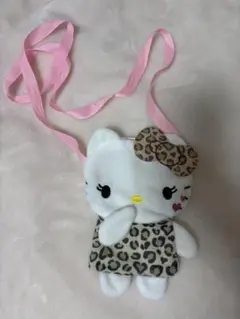 ハローキティ ヒョウ柄 ポシェット ポーチ