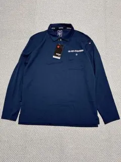 新品未使用 BURTLE 長袖ポロシャツ LLサイズ 企業ロゴあり