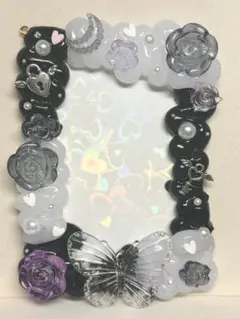 硬質ケースデコ/ホイップデコ/チェキケース/トレカケースデコ/B8/地雷系