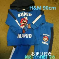 Y*a様 H&Mスーパーマリオ トレーナー パンツセット 90cm