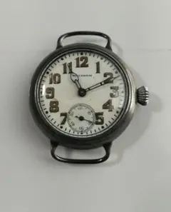 [希少100年超えアンティーク] WW1？ OH済ウォルサムトレンチウォッチ手巻のサムネイル