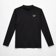 Reebok 黒 長袖Tアンダーシャツ　メンズMサイズ