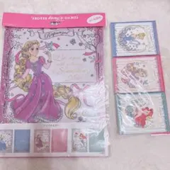 ディズニー プリンセス クリアファイル メモ セット