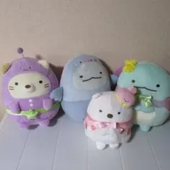 すみっこぐらしぬいぐるみ　4点セット