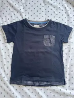 ARMANI junior ネイビー 4A 105cm レイヤードTシャツのサムネイル