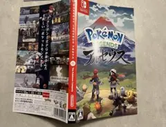 Switch ポケモン LEGENDS アルセウス ソフトなし　箱無し