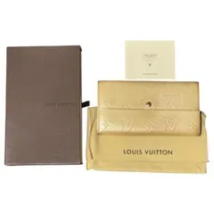 箱付 ルイヴィトン ヴェルニ ポルトフォイユ サラ ヴェルニ 二つ折り財布