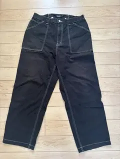 XLARGE ブラック ワークパンツ
