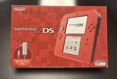 【箱・説明書付き】ニンテンドー2DS レッド ＋ 3DSソフト2本セット
