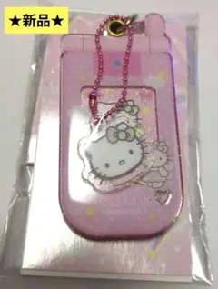 ★新品★ハローキティ 90s スライドガラケーキーホルダー