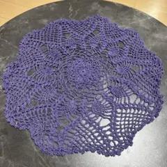 祖母の手作り　ハンドメイド　レース　レース編み　編み物　ドイリー　インテリア