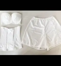 ブライダルインナー セット ブラジャー＆ウエストニッパー＆フレアパンツ 3点