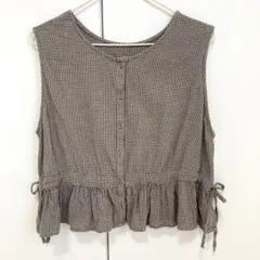 Samansa Mos2 前後着ギャザーベスト