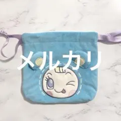 ナルミヤキャラクターズ メゾピアノ ブルーベリエちゃん ミニ巾着のサムネイル
