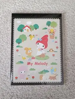 新品　マイメロディ　2008年　メモ帳　サンリオ　なかま　ピアノ　平成レトロ