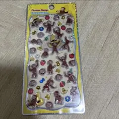 プチドロップステッカー　おさるのジョージ