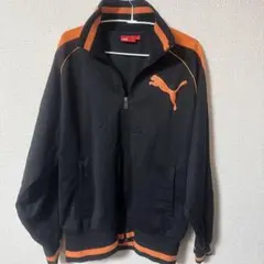 PUMA ブラック/オレンジ ジャージ サイズ0