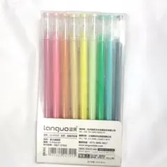 Langguo モランディ ジェルペン クリアケース入り９本セット