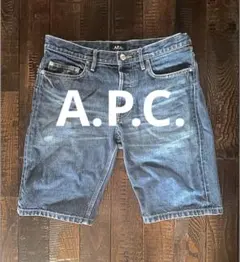 A.P.C.デニム　ハーフパンツ　アーペーセーのサムネイル