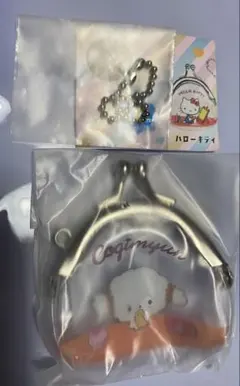 シープラ限定 サンリオ キャラクターズがまぐちキーホルダー こぎみゅん