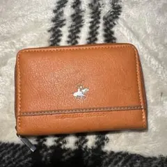 オレンジレザー コインケース