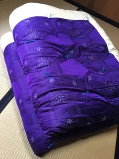 【未使用品】正絹緞子　真綿　婚礼布団（掛布団）昭和レトロ高級品　朱　シングル2枚 婚礼布団 真綿 高級 正絹 掛け布団 - メルカリ