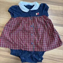 【状態良】familiar ツーウェイ・ドレスオール 60