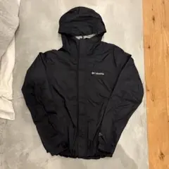 コロンビア　ナイロンジャケット　古着　忍者フーディー