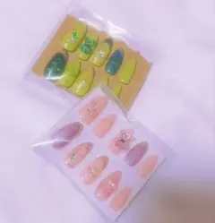 ネイルチップ 2つ まとめ売り