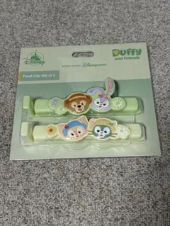 香港ディズニーランド Duffy and Friendsフードクリップ2個セット