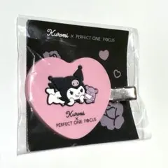Kuromi × PERFECT ONE FOCUS ハート型クリップ