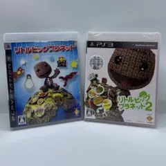 PS3)リトルビッグプラネット1(開封済),2(未開封)セット