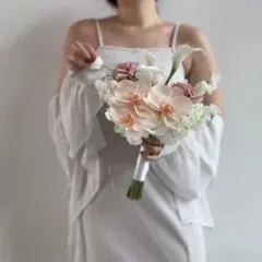 クラッチブーケ ♡ アーティフィシャルフラワー ウェディング ブーケ
