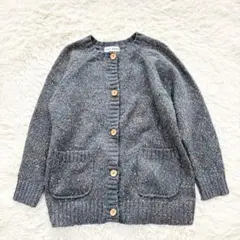 TINA:JOJUN ニットカーディガン M 肘当て付