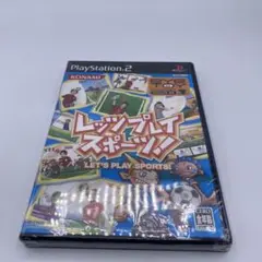【未使用】レッツプレイスポーツ　ソフト　絶版