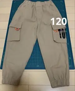 カーゴパンツ　120 ベージュ　ハニーキッズ