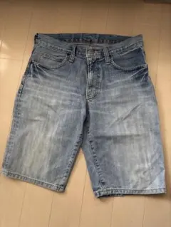 Wrangler デニムショートパンツ ライトブルー