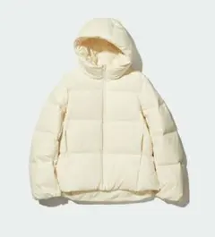 UNIQLO ユニクロ シームレスダウンパーカ オフホワイト