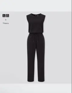 UNIQLO/Theory ノースリーブオールインワン　ブラック